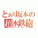 とある坂本の超水鉄砲（ウォーターガン）