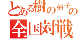 とある樹の弟子の全国対戦（）