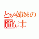 とある姉妹の通信士（オペレーター）