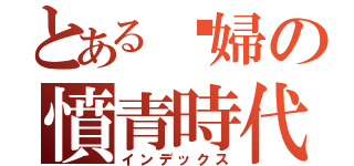 とある媳婦の憤青時代（インデックス）