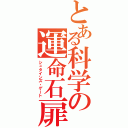 とある科学の運命石扉（シュタインズ・ゲート）