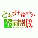 とある圧縮粒子の全面開放（トランザムライザー）