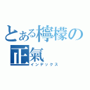 とある檸檬の正氣（インデックス）