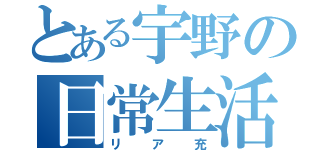 とある宇野の日常生活（リア充）