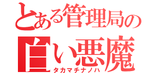 とある管理局の白い悪魔（タカマチナノハ）