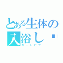 とある生体の入浴し〜ん（ユートピア）