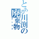 とある川渕の廃棄物（チンカス）