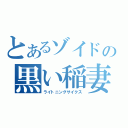 とあるゾイドの黒い稲妻（ライトニングサイクス）