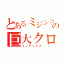 とあるミジンコの巨大クローン（インデックス）