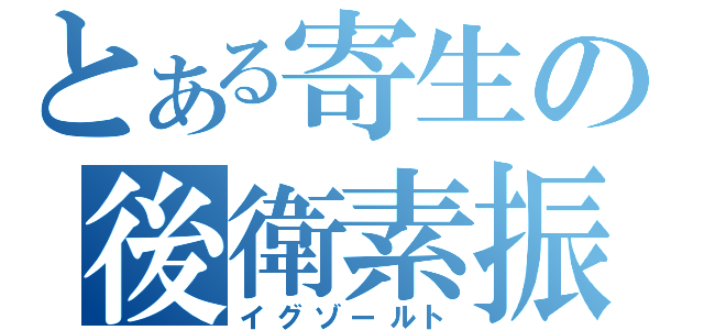 とある寄生の後衛素振（イグゾールト）