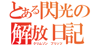 とある閃光の解放日記（クリムゾン　ブリッツ）