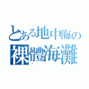 とある地中海の裸體海灘（卡）