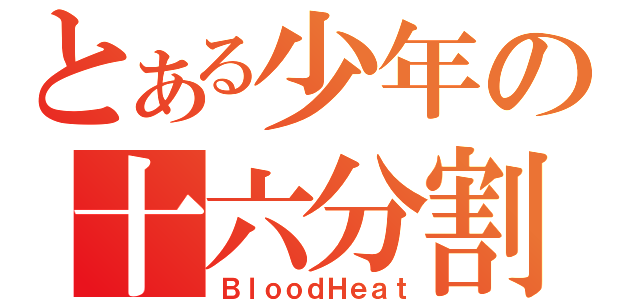 とある少年の十六分割（ＢｌｏｏｄＨｅａｔ）