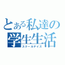 とある私達の学生生活（スクールデイズ）