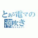 とある電マの潮吹き（エクスタシー）