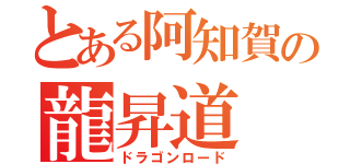 とある阿知賀の龍昇道（ドラゴンロード）