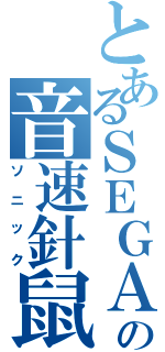 とあるＳＥＧＡの音速針鼠（ソニック）