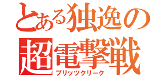 とある独逸の超電撃戦（ブリッツクリーク）