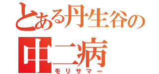 とある丹生谷の中二病（モリサマー）