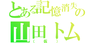 とある記憶消失の山田トム（（仮））