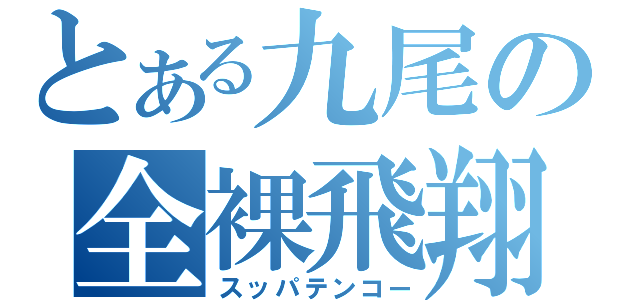 とある九尾の全裸飛翔（スッパテンコー）