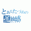 とあるたづぬの孤独感（クリスマス）