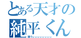 とある天才の純平くん（頭うぃぃぃぃぃぃぃぃ）