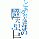 とある卓球部の超大型巨人（吉本）