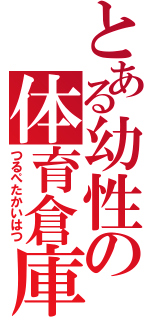 とある幼性の体育倉庫（つるぺたかいはつ）