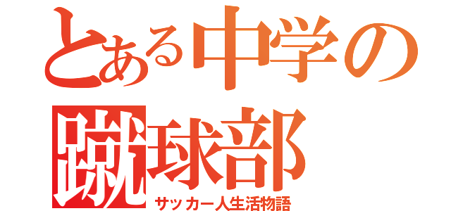 とある中学の蹴球部（サッカー人生活物語）