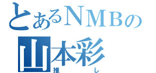 とあるＮＭＢの山本彩（推し）