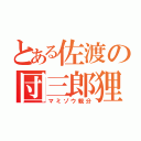 とある佐渡の団三郎狸（マミゾウ親分）