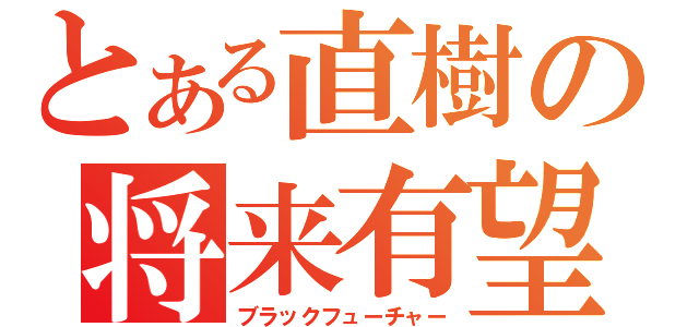 とある直樹の将来有望（ブラックフューチャー）