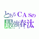 とあるＣＡＳの最強春汰（はるた）