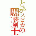 とあるスピカの黒装剣士（キリト）