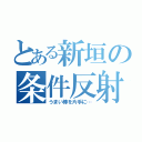 とある新垣の条件反射（うまい棒を片手に…）