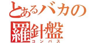 とあるバカの羅針盤（コンパス）