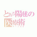 とある陽毬の医療術（サージカル）