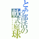 とある部活の軟式庭球（ソフトテニス）