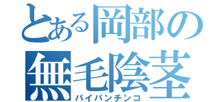 とある岡部の無毛陰茎（パイパンチンコ）