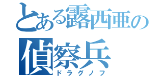 とある露西亜の偵察兵（ドラグノフ）