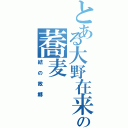 とある大野在来の蕎麦（結の故郷）