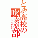 とある高校の吹奏楽部（ブラスバンド）