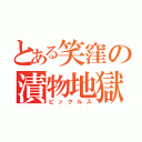 とある笑窪の漬物地獄（ピックルス）