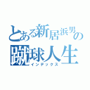 とある新居浜男の蹴球人生（インデックス）