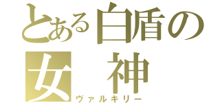 とある白盾の女 神（ヴァルキリー）