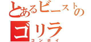 とあるビーストウォーズのゴリラ（コンボイ）