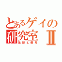 とあるゲイの研究室Ⅱ（独断と偏見）