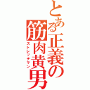 とある正義の筋肉黄男（ストレッチマン）