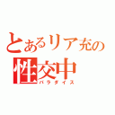 とあるリア充の性交中（パラダイス）